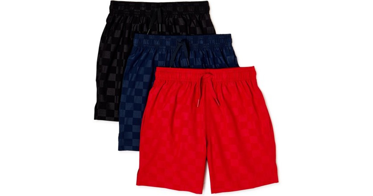 Boys Soccer Shorts 3-Pack