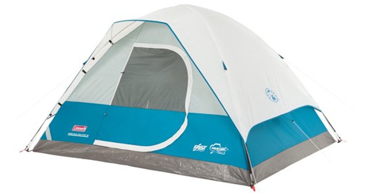 Coleman 4 Person Fast Pitch Dome Tent ONLY $58 (Reg $221)