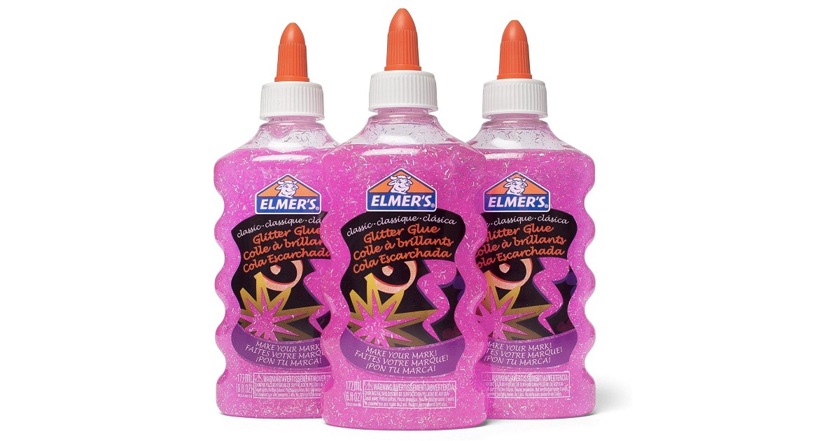 Elmer's Liquid Glitter Glue 3-Pack ONLY $3.46 (Reg. $14)