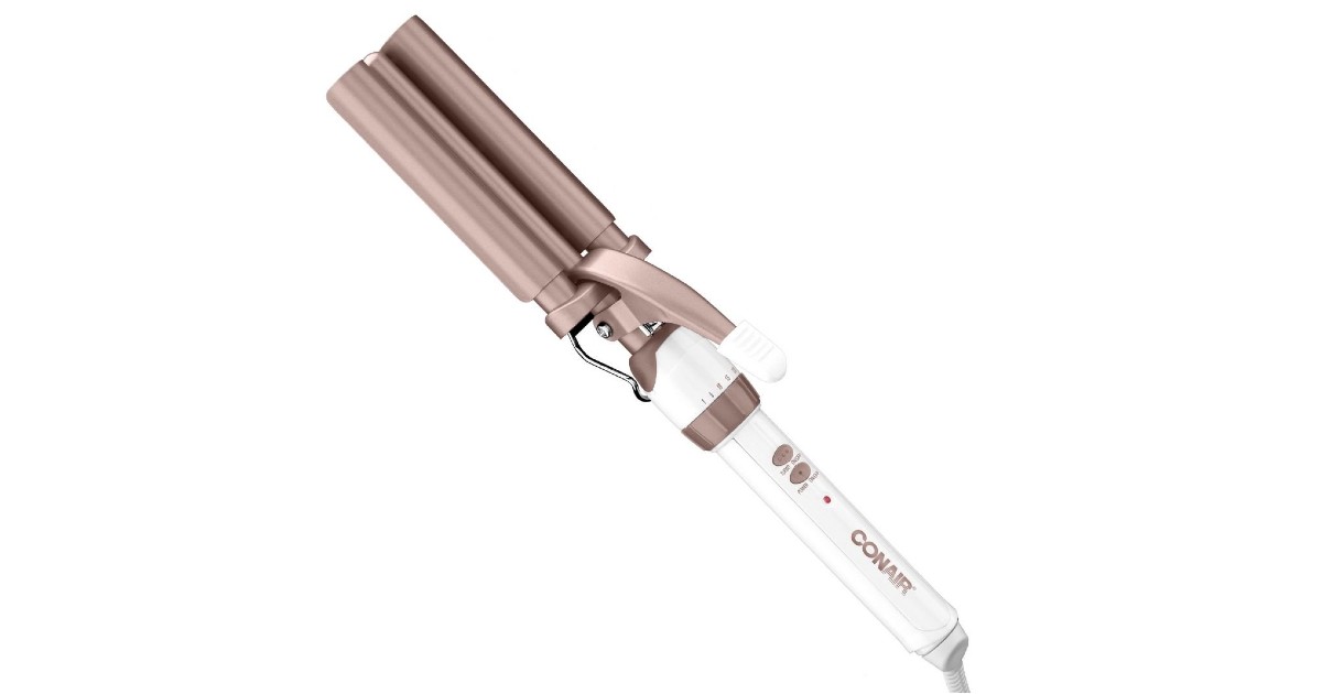 Conair Ceramic Triple Barrel Hair Waver ONLY $11.24 (Reg $35)