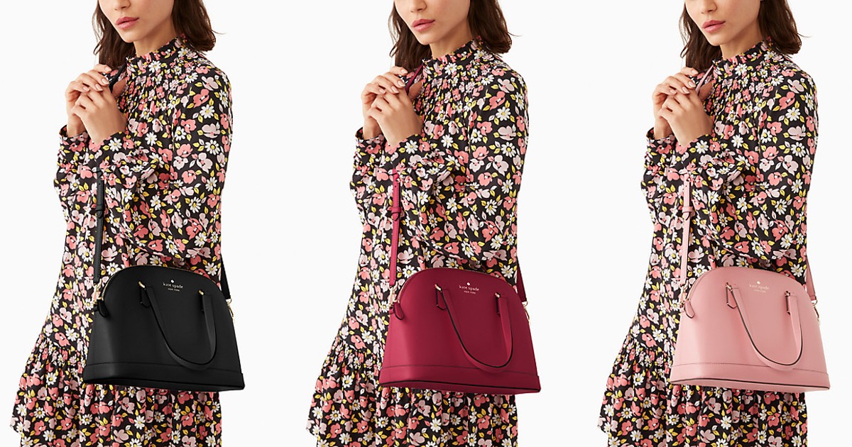 Kate Spade Sadie Dome Satchel ONLY $89 (Reg $399) - Daily Deals & Coupons