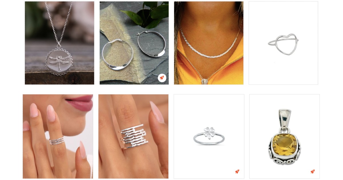 Sterling Silver Jewelry on Zulily