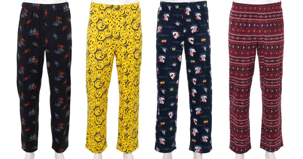 Men’s Fleece Pajama Pants