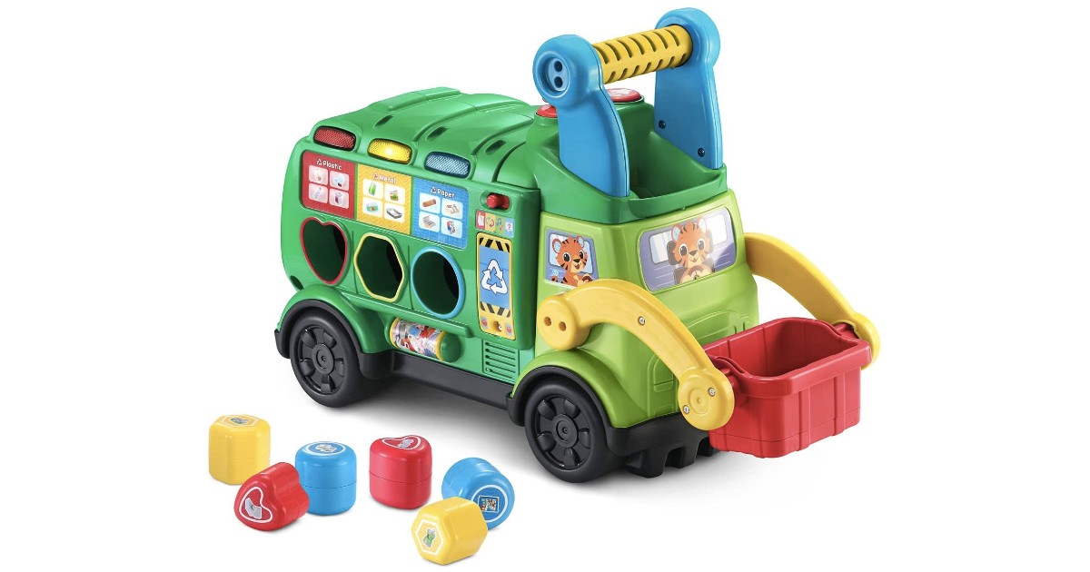 VTech Sort and Recycle Ride-On Truck on Amazon
