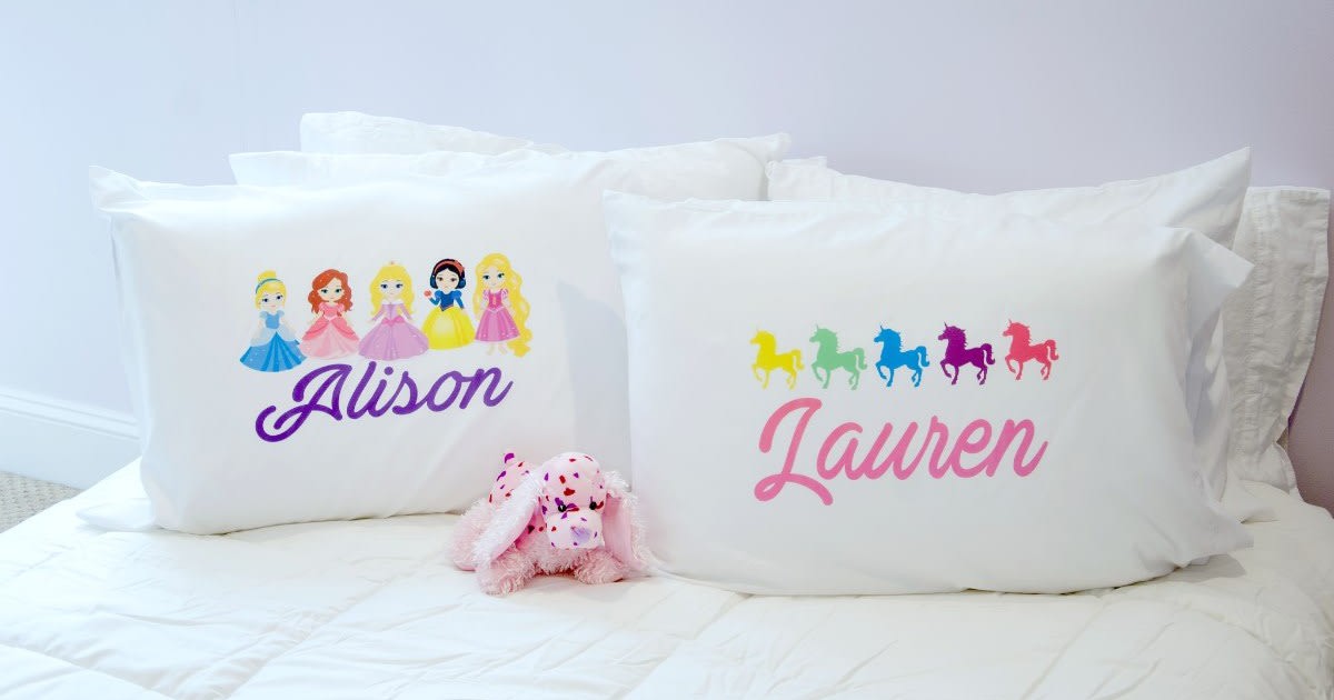 Kids Personalized Character Pillowcases at Jane