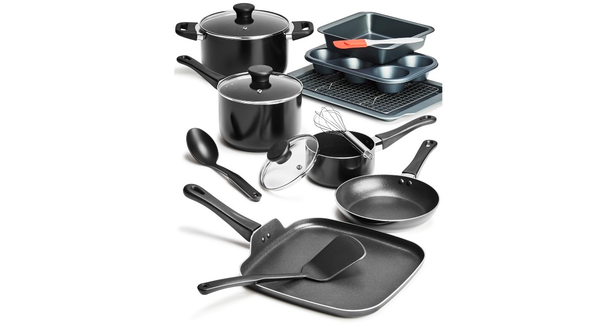 Tools of the Trade 16-Pc Cookware & Bakeware Set