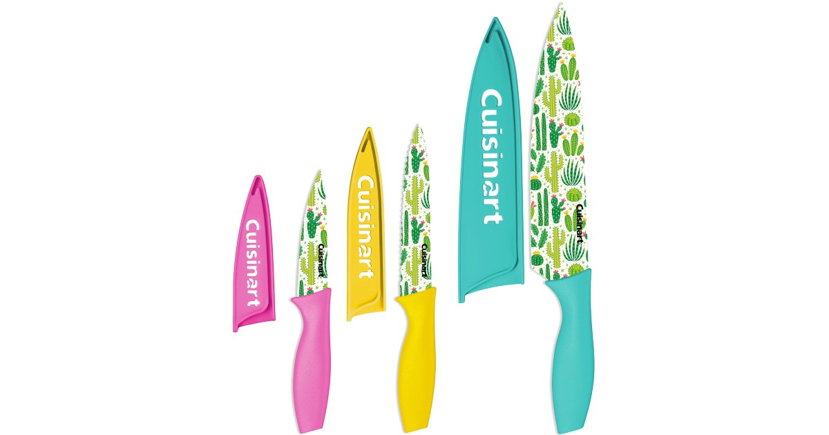 Cuisinart 6-Piece Cactus Print Cutlery Set