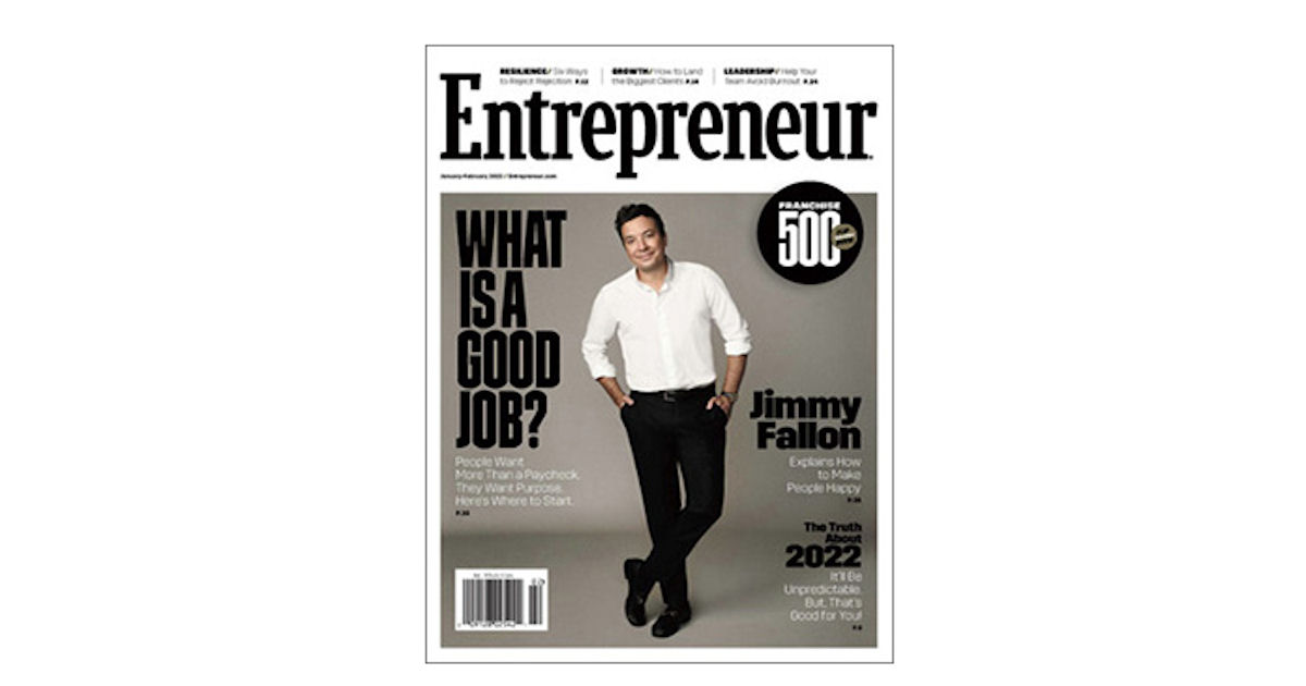 FREE Subscription to Entrepreneur Magazine