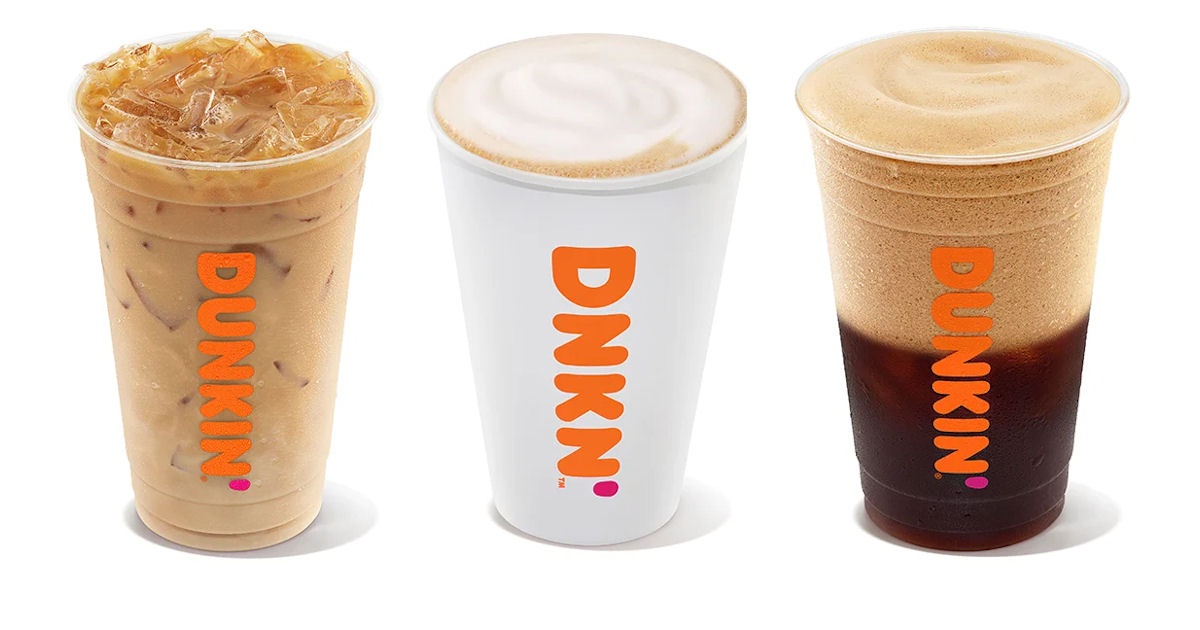 Free Beverage at Dunkin Free Product Samples