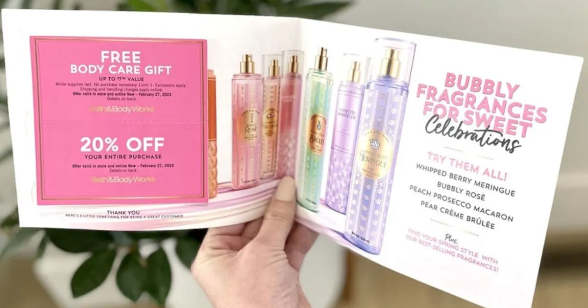 Free FullSize Body Care Item at Bath & Body Works Free Samples
