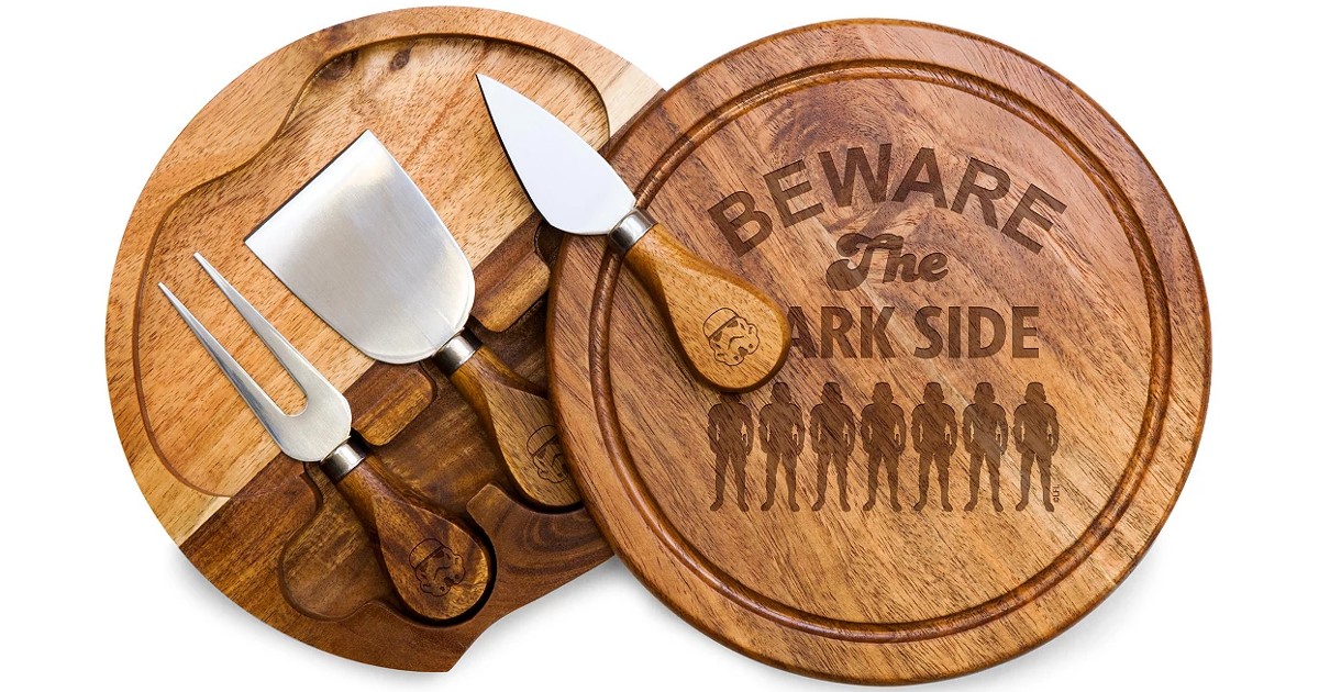Star Wars Cheese Cutting Board ONLY 34.39 (Reg 76) Daily Deals