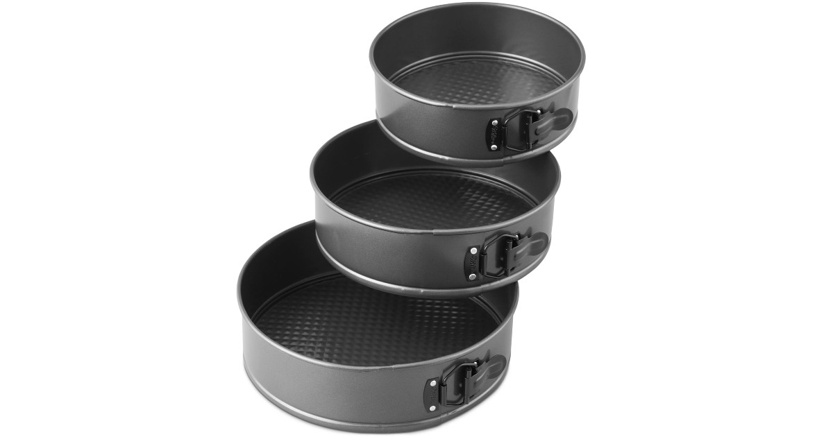 Wilton Steel Springform Pans Set of 3 