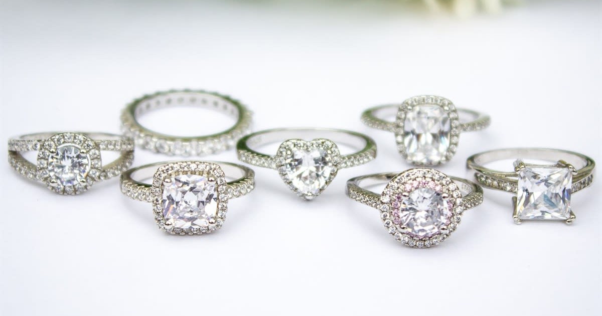 Valentine’s CZ Ring Collection at Jane
