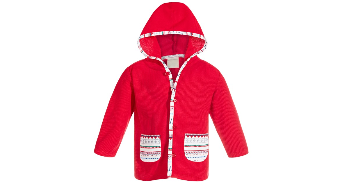 First Impressions Baby Boy Hooded Jacket