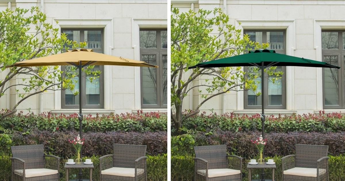 Westin Outdoor 9-Ft. Half Market Umbrella