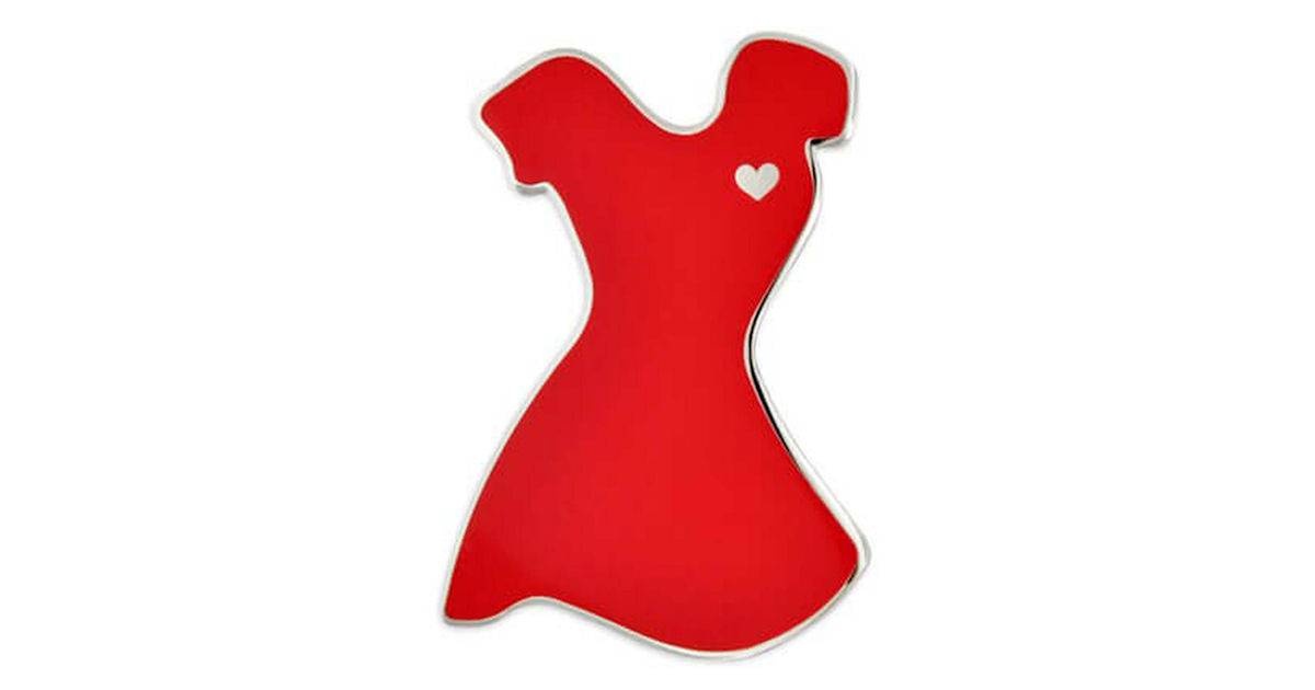 FREE Red Dress Pin