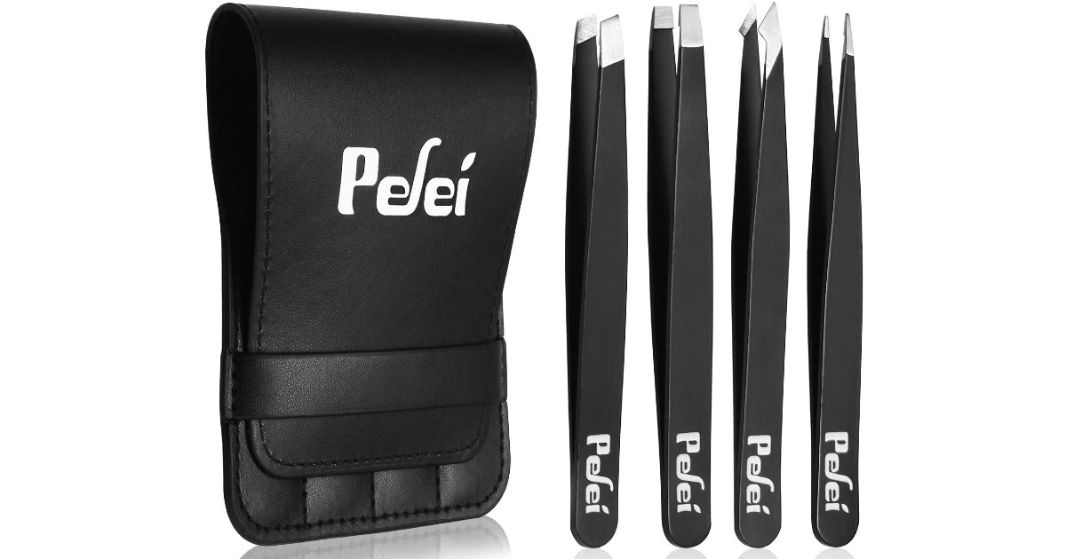 Pefei Tweezers Set on Amazon