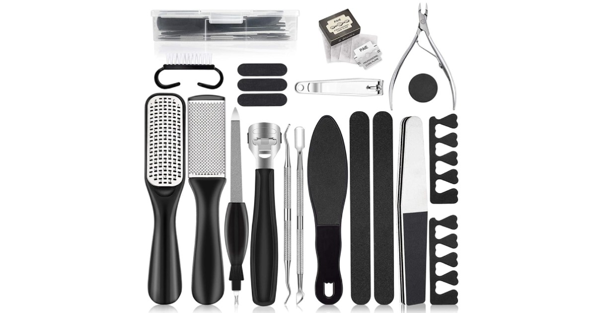 20in1 Complete Foot and Nail Care Set ONLY 13.99 Shipped Deals