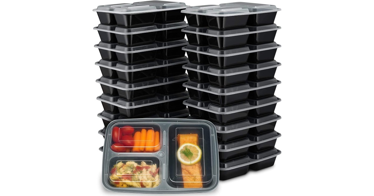 Meal Prep Containers 20-Pack 