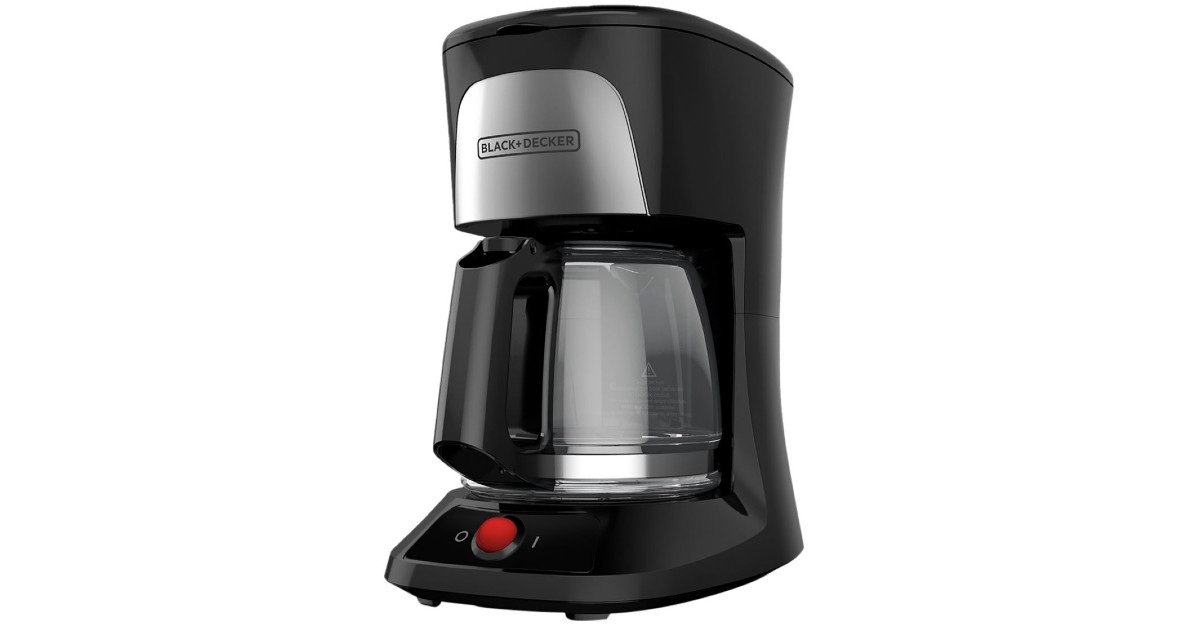 Black+Decker 5Cup Coffee Maker ONLY 22.49 (Reg 44) Daily Deals