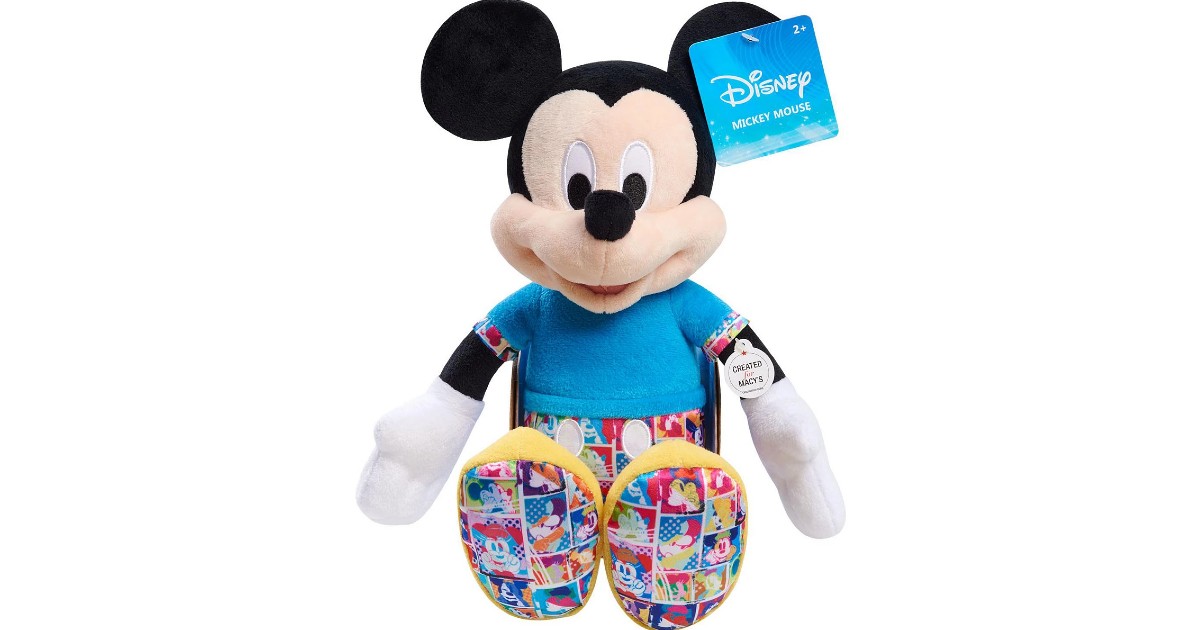 Disney Mickey Mouse Medium Plush Friend ONLY 9.93 (Reg 30) Daily Deals & Coupons