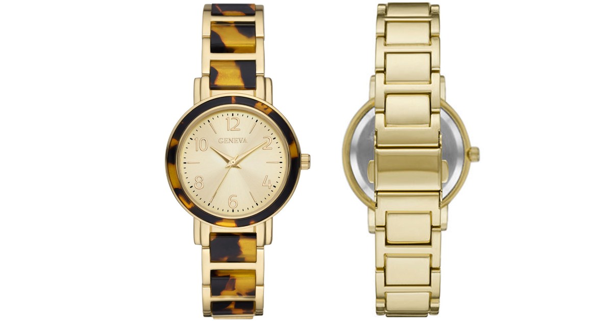 Geneva Women’s Gold-Tone Watch