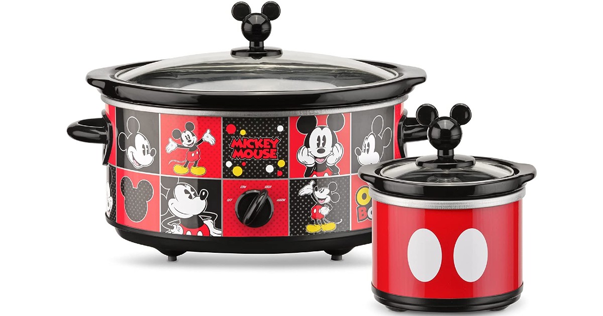 Disney Mickey Mouse Slow Cooker w/ Dipper