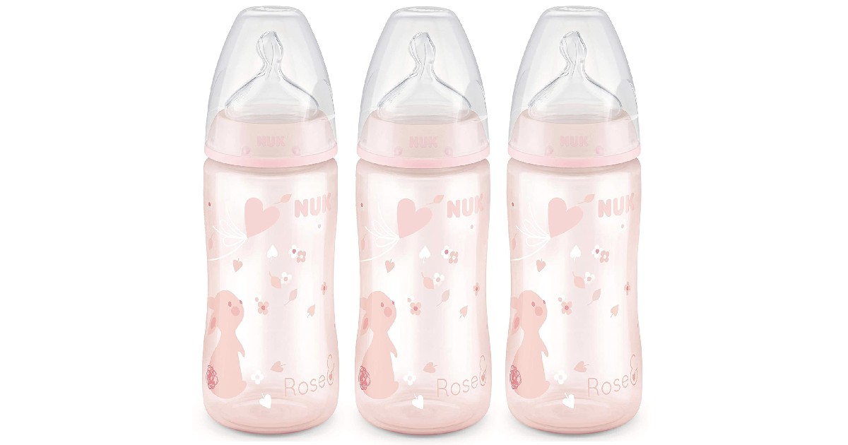 NUK Smooth Flow Anti Colic Bottles on Amazon