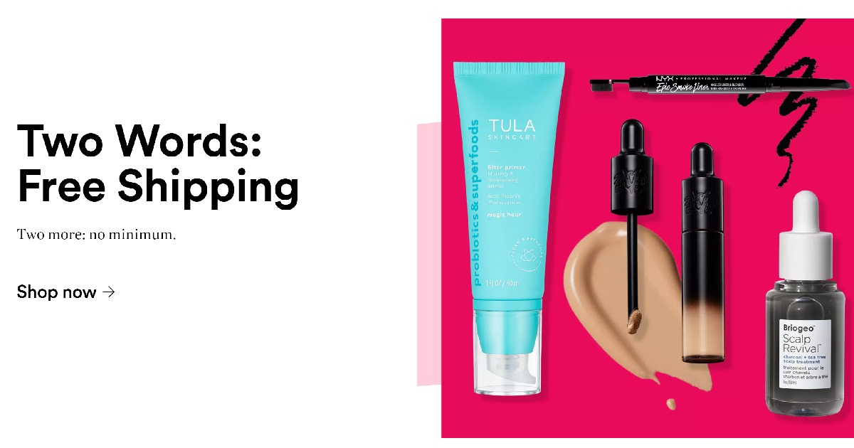 Ulta Free Shipping + 3.50 Off Coupon & BOGO Free Deals Daily Deals