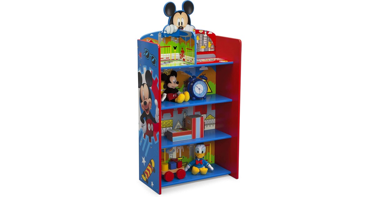 Delta Children 4-Shelf Bookcase 