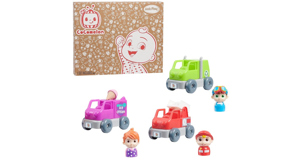 CoComelon Build a Vehicle Playset at Amazon