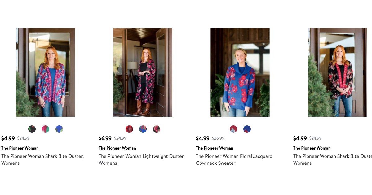 The Pioneer Woman Clothing as.