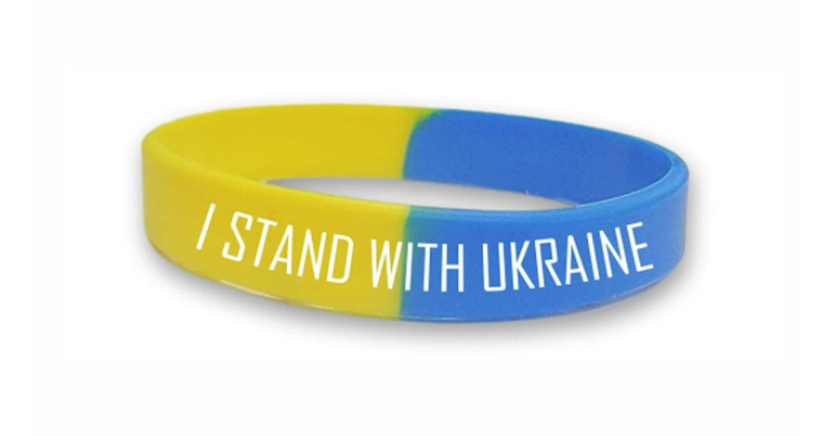 FREE I Stand with Ukraine Wris...
