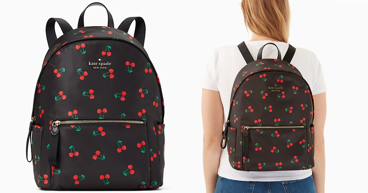 Kate Spade Chelsea Large Cherry Backpack ONLY $119 (Reg $349) - Daily Deals  & Coupons