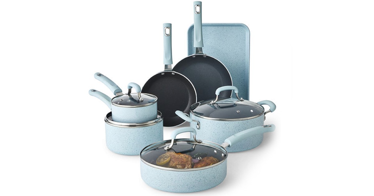 Cooks Spatter 11-Pc Cookware Set