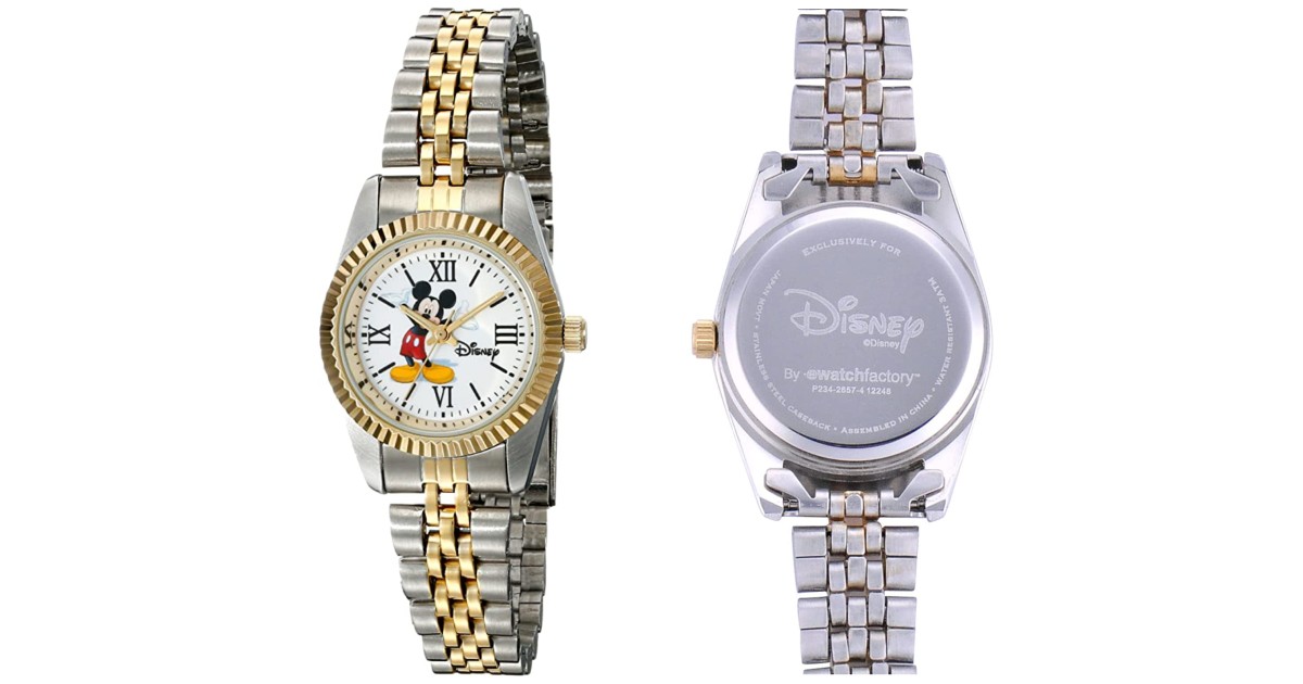 Disney Women’s Mickey Mouse Watch at Amazon