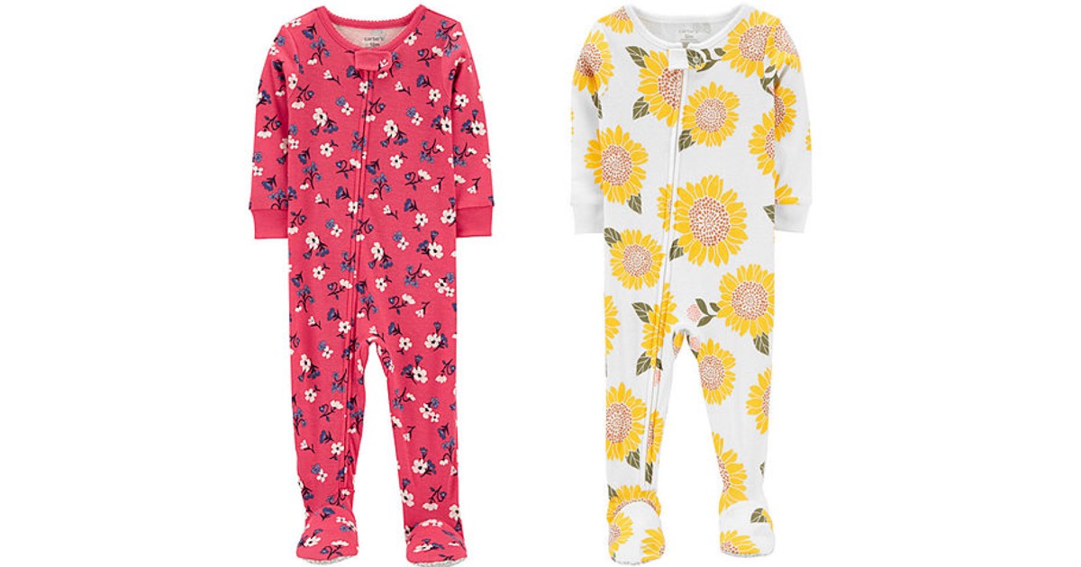 Carter’s Toddler Girls Onesie Pajama at JCPenney