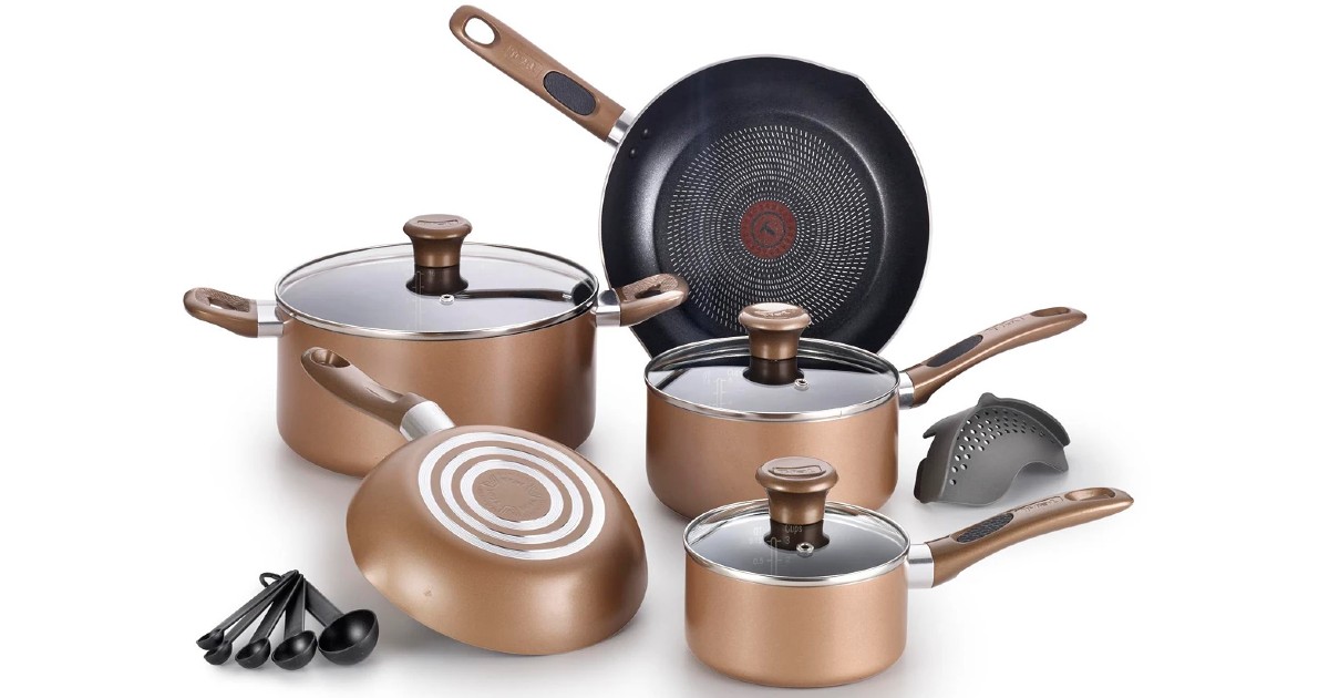 T-Fal Excite Nonstick Cookware Set