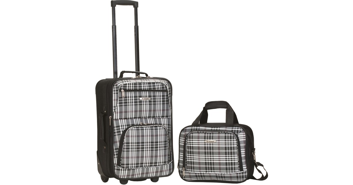 Rockland Rio 2-Piece Carry-On Luggage