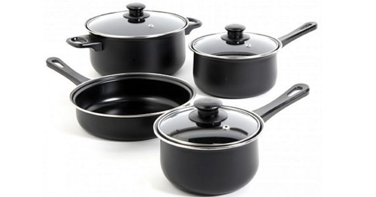 Gibson 7-Piece Cookware Set at JCPenney