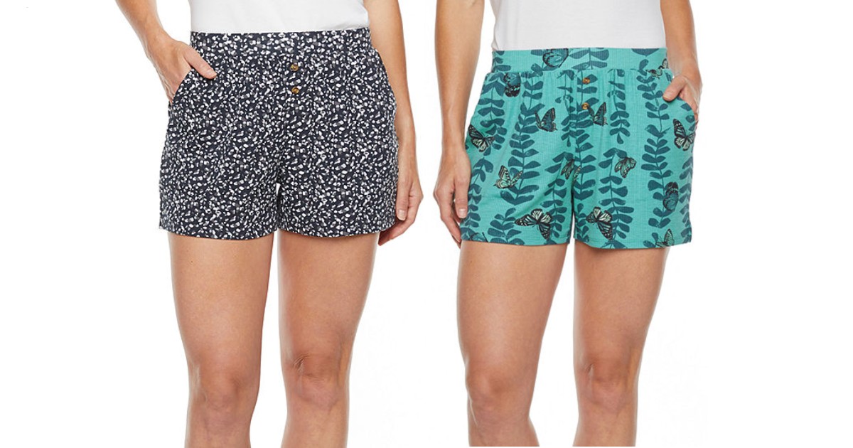 Ambrielle Women’s Pajama Shorts at JCPenney