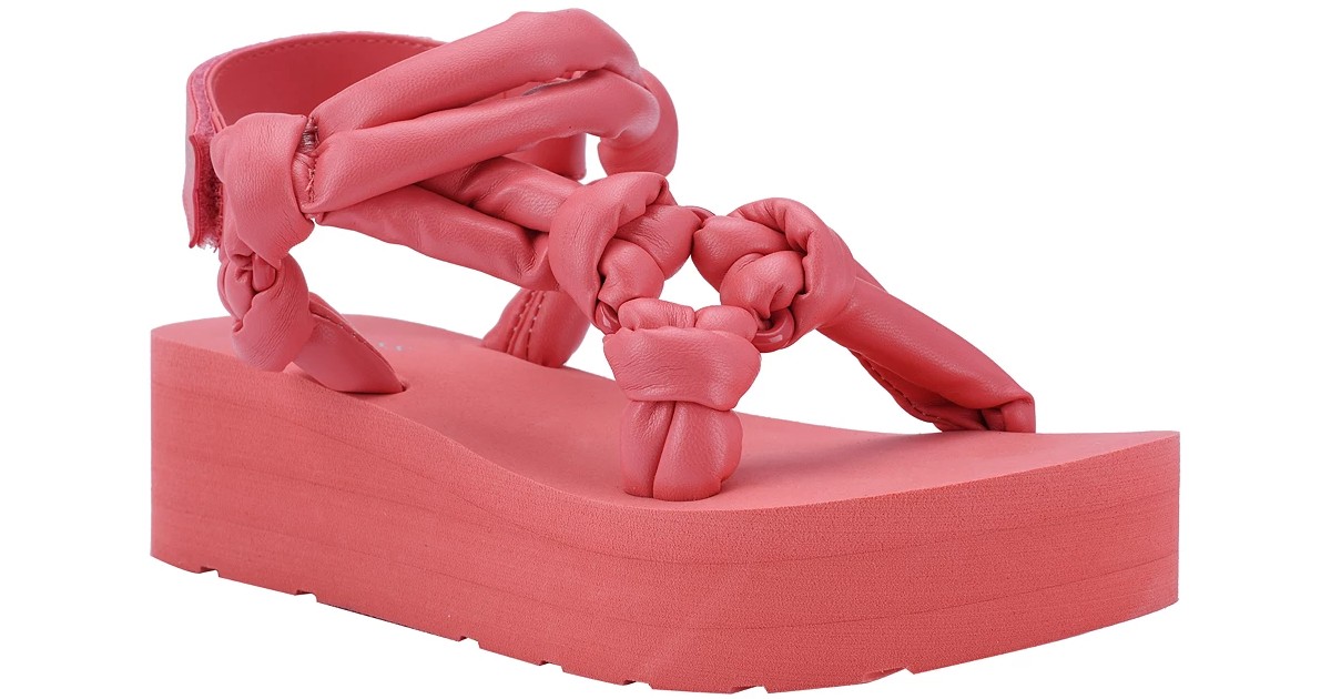 GUESS Albina Puffy Knot Sandals