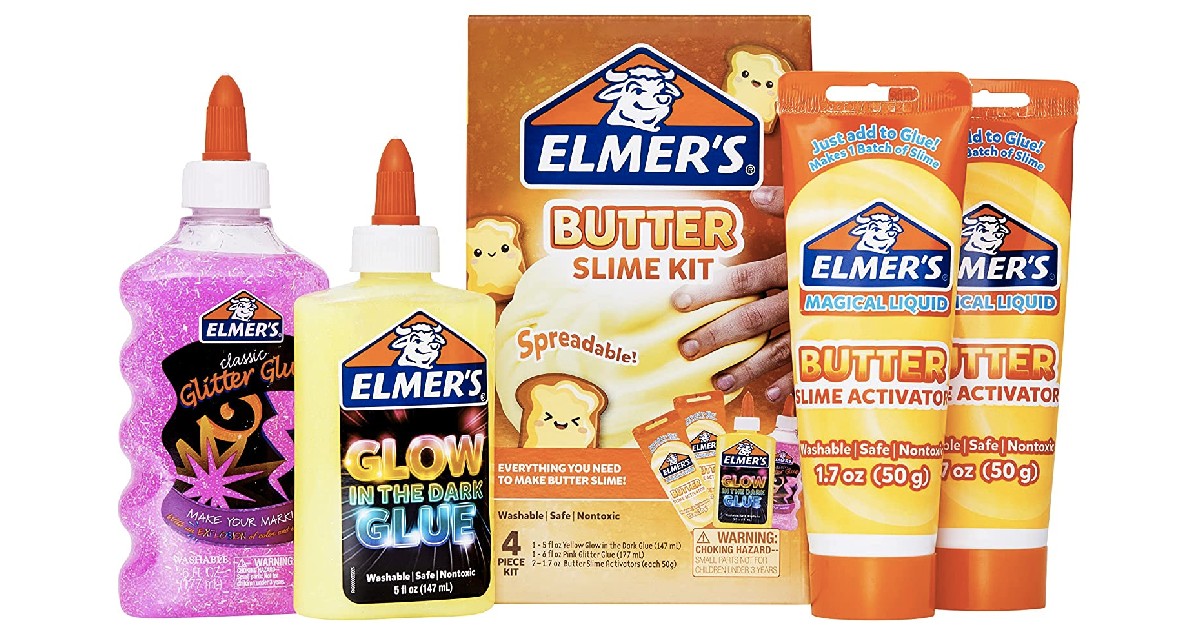 Elmer’s Butter Slime Kit on Amazon