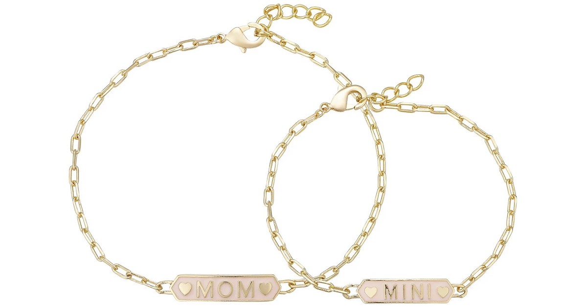 Mom and Mini Bracelet Set ONLY $15 (Reg $50)