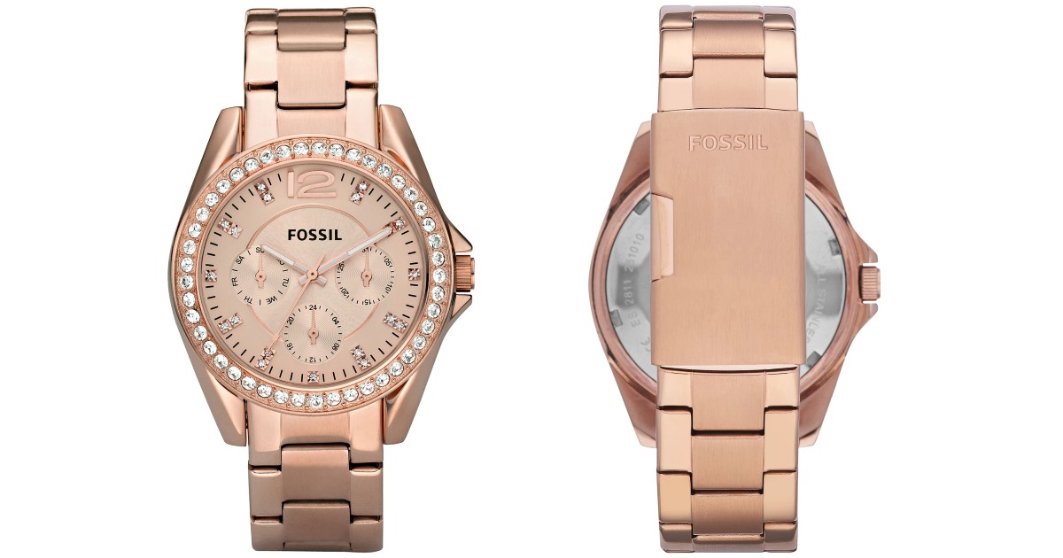 Fossil Women's Rose Gold Bracelet Watch