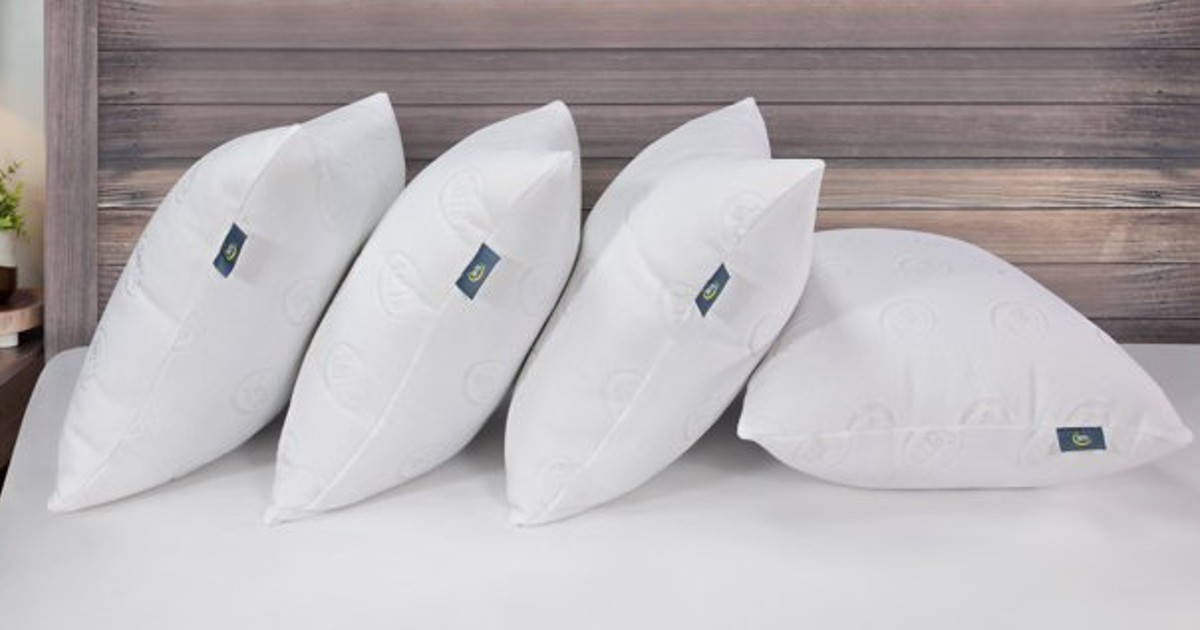 Serta Fluffy Bed Pillows 4Pack ONLY 24 (Reg 40) Daily Deals & Coupons