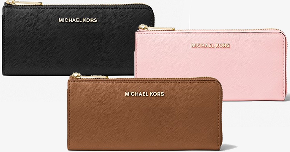 Michael Kors Jet Set Leather Wallet