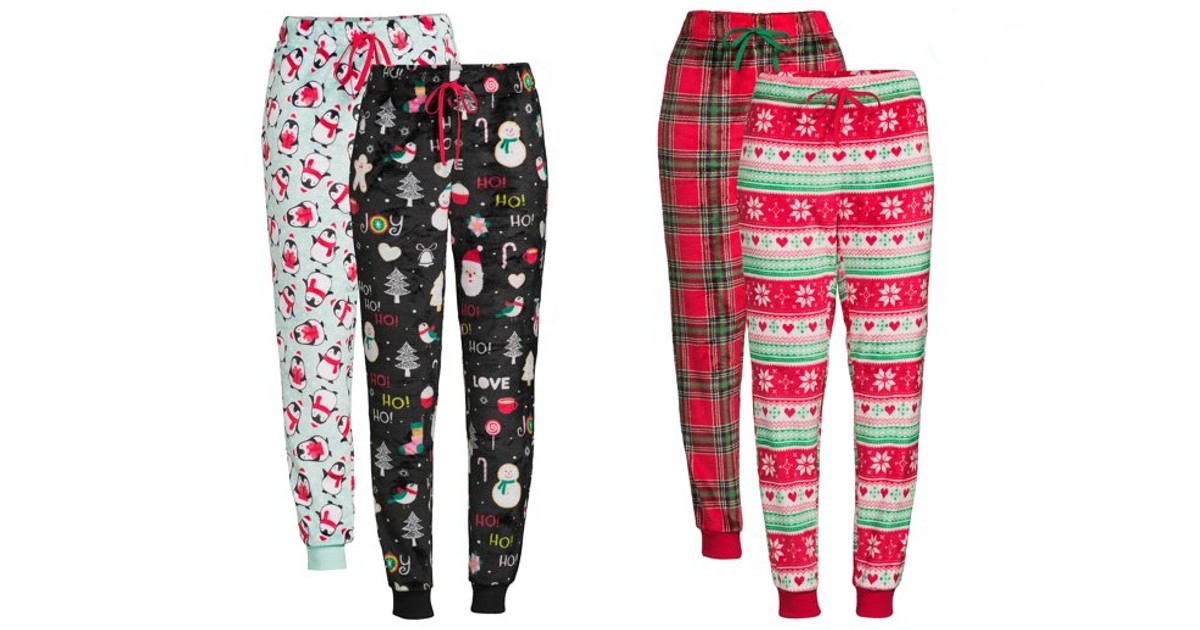 Women’s Cuffed Pajama Pants 2Pack ONLY 7.88 (Reg 16) Daily Deals