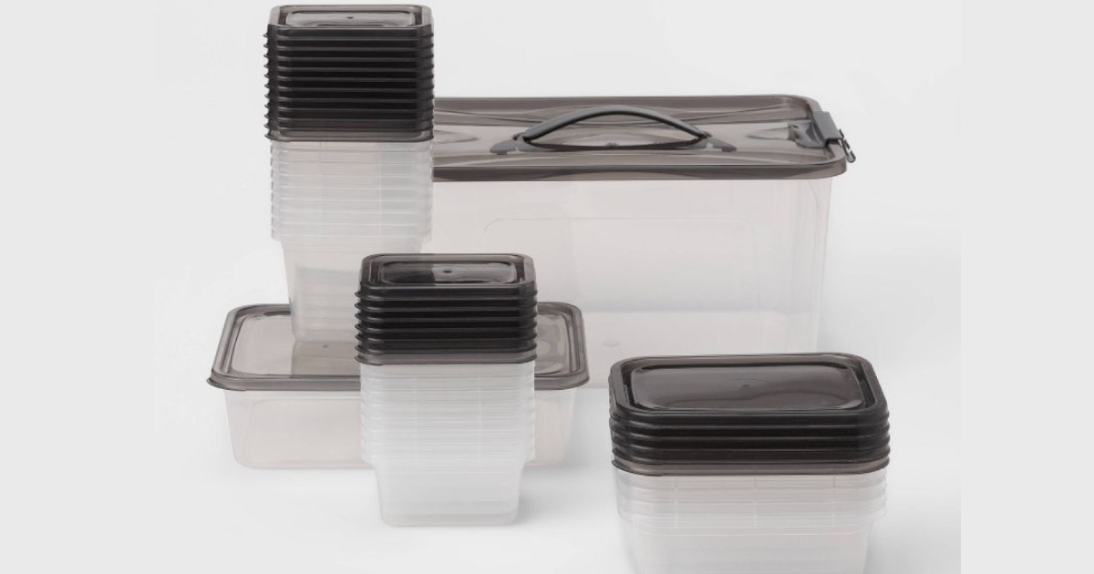 50pc Food Storage Container Se...