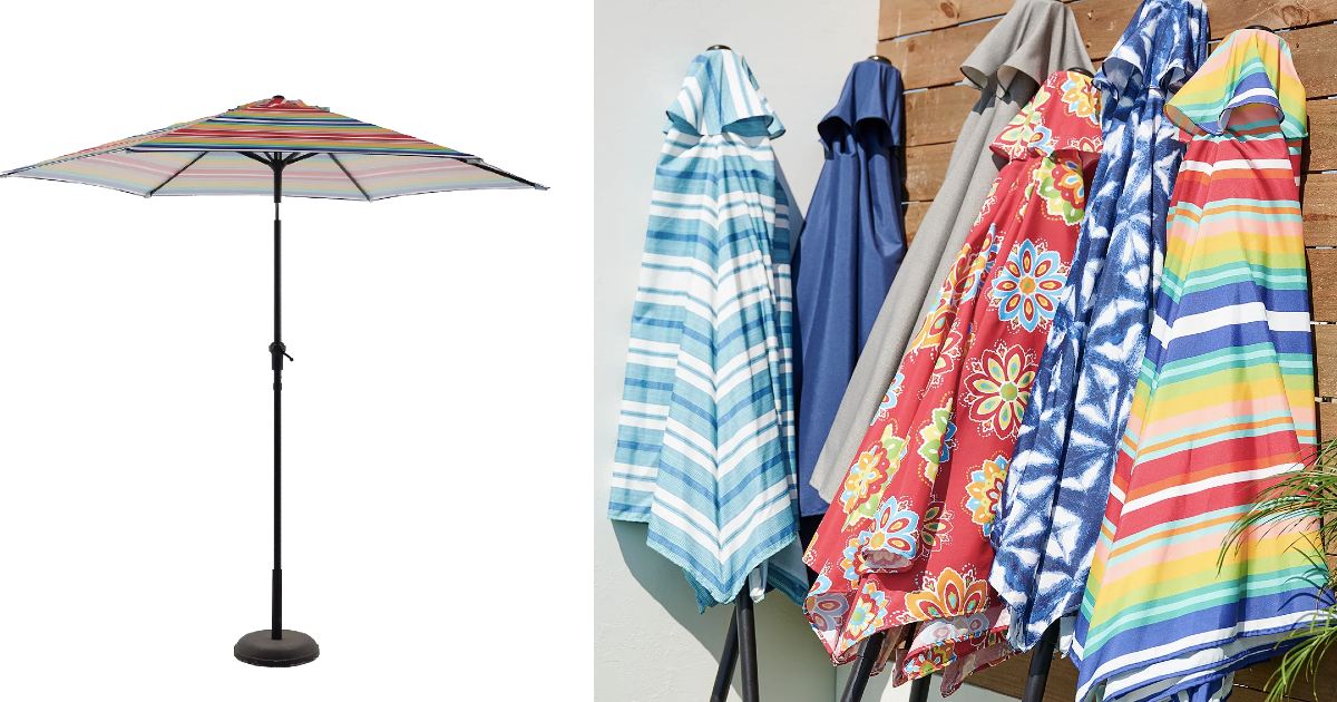 Sonoma Goods For Life 9ft Patio Umbrella ONLY 70 (Reg. 180) Daily